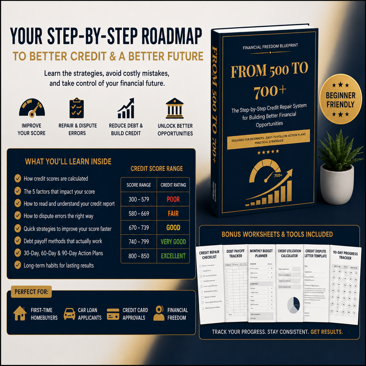 From 500 to 700+™ | The Ultimate Credit Repair Blueprint