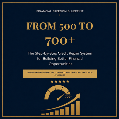 From 500 to 700+™ | The Ultimate Credit Repair Blueprint